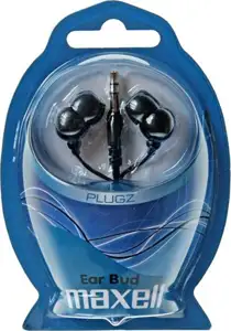 Maxell Plugz in-ear slušalice, crne