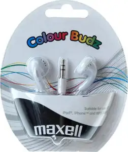 Maxell Stereo colour slušalice, bijele