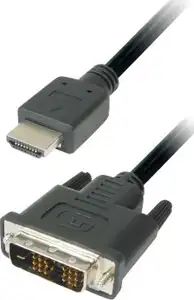 Transmedia Monitor Cable DVI HDMI 1m, C197-1L