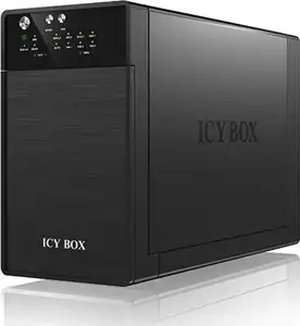 Eksterno kućište ICY BOX IB-RD3620SU3, 3.5'', RAID, SATA I II III, USB 3.0, eSATA, crno