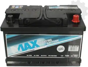 Akumulator 4Max 75Ah/700A (278x175x175) +P