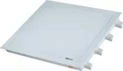 EcoVision LED raster za 4×600mm T8 LED cijevi, ugradbeni, mliječni pokrov