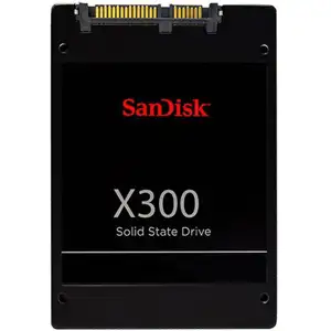 SSD SanDisk X300 512GB , 2.5” 7mm, SATA 6 Gbit/s, Read/Write: 530 MB/s / 470 MB/s, Random Read/Write IOPS 94K/70K