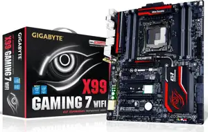 Matična ploča Gigabyte Gigabyte GA-X99-GAMING 7 WIFI (LGA2011-3 , DDR4, USB3.0/USB2.0, RAID, 2xLAN, Wi-Fi, Bluetooth4.0, SATAIII/RAID/eSATA/M.2) E-ATX Retail