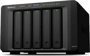 Synology DS1515+ DiskStation 5-bay All-in-1 NAS server, 2.5