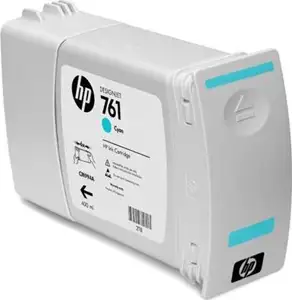 HP 761 400-ml Cyan Designjet Ink Cartridge