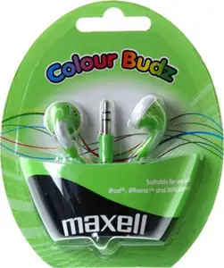 Maxell Stereo colour slušalice, zelene