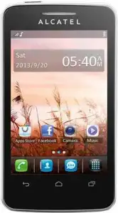 Mobitel Alcatel OneTouch 3040 Dual SIM crni