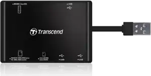 Čitač kartica TRANSCEND Card Reader (MS/MS PRO/MS PRO Duo/Secure Digital/MS Duo/RS-MMC/MMC plus/MMC