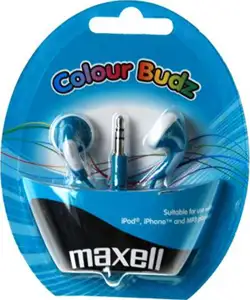 Slušalice Maxell Stereo colour budz, blue