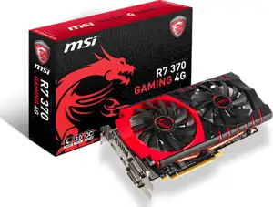 Grafička kartica MSI R7 370 GAMING 4GB, GDDR5, DX12
