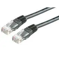 Kabel mrežni UTP, Cat. 6, 20m, CCA, 24AWG, Savitljivi, Crni