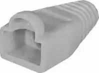 NaviaTec Strain Relief for Western 8 8-plug grey 10pc