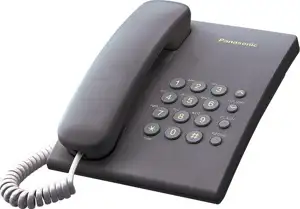 Telefon Panasonic KX-TS500FXH sivi