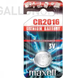 Maxell lit. dugm. baterija CR2016, 1 kom