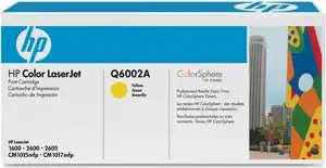 Toner HP Q6002A, Yellow