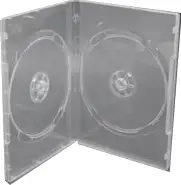 DVD-BOX dvostruki, prozirni