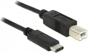 Kabel DELOCK, Type C USB 2.0(M) na USB-B (M), 1m
