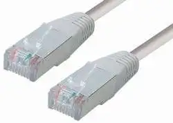 Kabel mrežni PIMF, Cat. 6, 20m, CCA, 27AWG, Savitljivi, Sivi