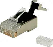 Roline STP konektor RJ-45 Cat.6 shielded (pakiranje 10 kom.) 21.17.3063