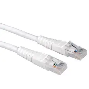 Kabel mrežni UTP, Cat. 6, 0,25m, CCA, 24AWG, Savitljivi, Bijeli