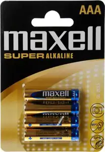 Super Alkalna baterija LR03/AAA, 4 kom