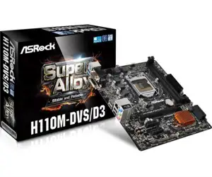 Matična ploča ASRock H110M-HDV, s1151, mATX