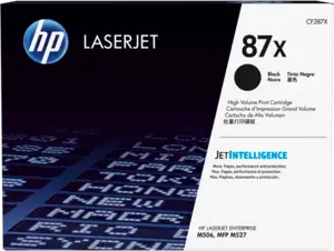 HP 87X High Yield Black Original LaserJet Toner , CF287X