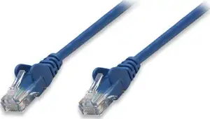 Kabel mrežni Intellinet, Cat5e, U/UTP, RJ45-M/RJ45-M, 1.0 m, plavi