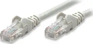 Kabel mrežni Intellinet, Cat5e, U/UTP, RJ45-M/RJ45-M, 5.0 m, sivi