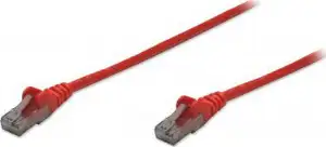 INT Patch Cable, Cat6, U/UTP, RJ45-Male/RJ45-Male, 2.0 m, Red, Polybag