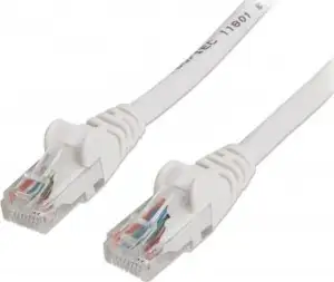 Kabel mrežni Intellinet, Cat6, U/UTP, RJ45-M/RJ45-M, 5.0 m, sivi