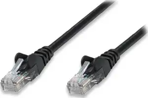 Kabel mrežni Intellinet, Cat5e, U/UTP, RJ45-M/RJ45-M, 10m, crni