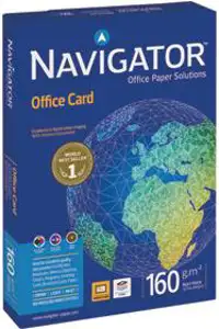 Papir ILK Navigator A4 160g Office Card pk250 Soporcel 