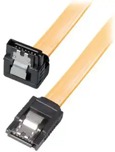 Kabel SATA Transmedia SATA3 6.0 Gbit/s, kutni, metalne kopče, C180-0,5L 0,5m