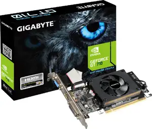 Grafička kartica Gigabyte GV-N710D3-2GL, GeForce GT 710, PCI-E 2.0, 2 GB DDR3, 64 bit, Dual-link DVI-D*1 / HDMI*1 / D-Sub*1, 300W