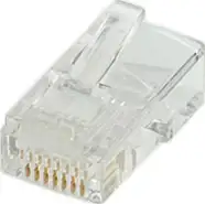 Roline UTP konektor RJ-45 8/8 (pakiranje 10 kom.)