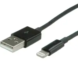 Roline VALUE Lightning na USB kabel za iPhone/iPad/iPod, 1.8m, 11.99.8322