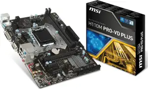 Matična ploča MSI H110M Pro-VD Plus, s1151, mATX