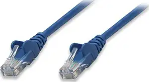 Kabel mrežni Intellinet, Cat5e, U/UTP, RJ45-M/RJ45-M, 0.5 m, plavi