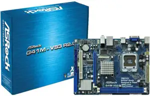 Matična ploča Asrock G41M-VS3 R2.0 - Intel G41, Intel ICH7, M-ATX, FSB 1333, Dual Channel 2xDDR3
