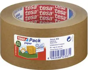 Traka ljepljiva 50mm/50m papir Tesa-eko 57180 smeđa