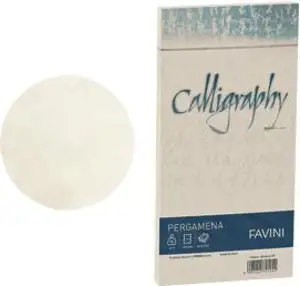 Kuverte 11x22 Calligraphy 90g pk25 Favini natur