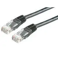 Kabel mrežni Naviatec CAT6-U315 UTP, Cat. 6, 0,5m, CCA, 24AWG, Savitljivi, Crni