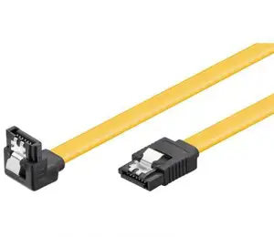 Kabel NaviaTec HDD SATA 1.5 3 6 Gbit s 7 pin SATA L-type plug 0,2m 