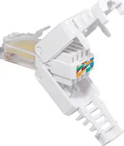 Transmedia Tool-less RJ 45 plug