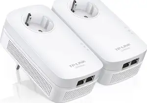 Powerline adapter TP-LINK AV1000 2-Port Gigabit Passthrough Starter Kit, TL-PA7020PKIT