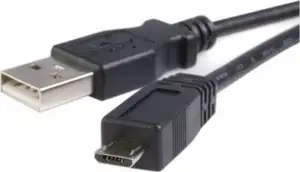 NaviaTec USB 2.0 A to USB micro B 0,2m, Black