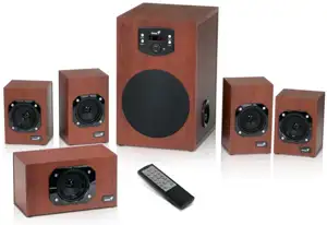 Zvučnici Genius SW-HF5.1 4600, 125W, 230V wood