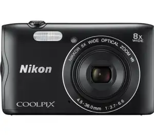 Digitalni fotoaparat Nikon Coolpix A300, crni